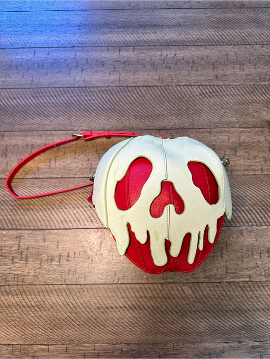 Loungefly Handbags - Rare Disney Loungefly  Snow White Glow In The Dark Apple purse